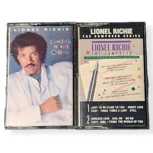 Lionel Richie R& B Cassette Lot Tested Pre-owned (70's-80's)